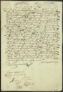 Carta do Infante D. Pedro enviada aos oficiais da câmara de Ponte de Lima para que paguem as ajudas de custo a Francisco Pita Malheiro, Procurador das Cortes, pela sua deslocação às Cortes de Lisboa de 22 de Janeiro de 1680