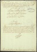 Carta do rei D. João V pela qual nomeia os vereadores e o procurador da vila de Ponte de Lima para o ano de 1735