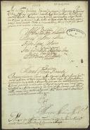 Carta do rei D. José I pela qual nomeia os vereadores, o procurador, o tesoureiro e o escrivão da câmara da vila de Ponte de Lima para o ano de 1752