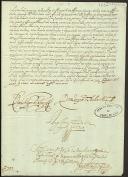 Carta do rei D. João V enviada aos oficiais da câmara de Ponte de Lima sobre a nomeação de João Álvares Moreira para o ofício de Almoxarife das armas e munições da vila