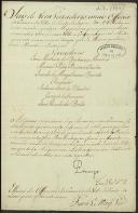 Carta da rainha D. Maria I pela qual nomeia os vereadores, o procurador e o escrivão da câmara da vila de Ponte de Lima para o ano de 1794