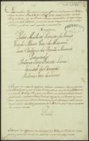 Carta da rainha D. Maria I pela qual nomeia os vereadores, o procurador e o escrivão da câmara da vila de Ponte de Lima para o ano de 1785