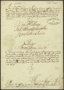 Carta do rei D. José I pela qual nomeia os vereadores e o procurador da vila de Ponte de Lima para o ano de 1751