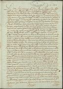 Carta do rei D. José I enviada a Cristóvão de Almeida Vasconcelos, vereador da câmara de Ponte de Lima em resposta a algumas dúvidas
