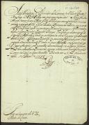 Carta do rei D. João V enviada aos oficiais da câmara de Ponte de Lima a comunicar o nascimento da Princesa da Beira D. Maria, sua neta