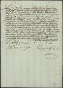 Carta do rei D. José I enviada ao juiz de fora da vila de Ponte de Lima pela qual nomeia para vereador João de Caldas em vez de Caetano de Abreu Gondim, já falecido