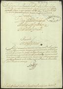 Carta do rei D. João V pela qual nomeia os vereadores e o procurador da vila de Ponte de Lima para o ano de 1734