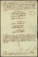 Carta do rei D. José I pela qual nomeia os vereadores, o procurador, o juiz dos órfãos e o escrivão da câmara da vila de Ponte de Lima para o ano de 1756
