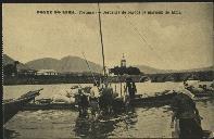 Ponte de Lima: Descarga de barcos na margem do Lima