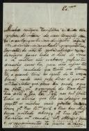 Carta enviada por Joana Isabel a Clara Carolina das Dores
