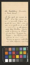Carta de Augusto Casimiro a José Norton de Matos 