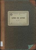 Livro de <span class="hilite">Actas</span> da Câmara Municipal