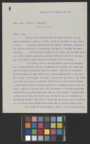 Carta de António Joaquim de Lima e Santos aos Srs. Pereira e Gonçalves