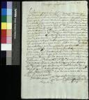 Declaração de venda que faz Luísa Ferreira (?) a João Caetano de Abreu Coutinho, do seu formal de vinho e da terra lavradia no Covelo