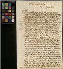 Carta de Francisco Joaquim de Sousa a Francisco José de Matos Prego
