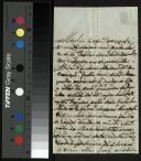 Carta enviada por Ângela a Teresa Vitória de Calheiros e Meneses