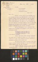 Carta de Fernandes, Bragança e Pereira Lda. a José Norton de Matos