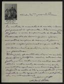 Carta enviada por António Leite e Maria Maximiana a Inácia