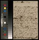 Carta enviada por Maria Henriqueta Júlia de Magalhães Pizarro a Clara Malheiro e Meneses