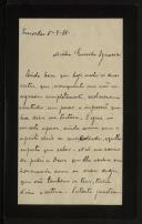 Carta enviada por Alexandre a Inácia Malheiro Pereira de Castro Vilhena 