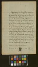 Declaração que faz Manuel dos Santos Pereira, como procurados dos herdeiros de José Pereira da Silva