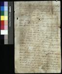 Documento sobre a descendência de Guilherme de Campanaer e a sucessão no morgado