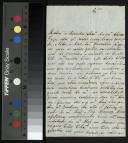Carta enviada por Joana Isabel Maria a Clara Carolina das Dores Malheiro