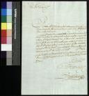 Carta de Bernardo (?) Rodrigues Ribeiro a António Luís Coutinho 