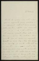 Carta enviada por Inácia a Alexandre de Vilhena e Albuquerque Moura Pegado