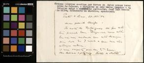 Cópia da carta do General Norton de Matos a José Luís Rebelo da Silva