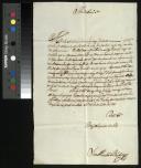 Carta enviada por José Ricalde Pereira de Castro