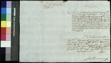 Carta de João Fernandes Moreira, boticário, da vila de Ponte de Lima, a Manuel Coutinho de Abreu acerca de uma dívida  