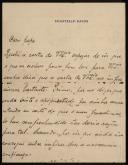 Carta enviada por João de Vilhena a [Alexandre de Albuquerque de Moura Pegado]
