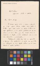 Carta de António Correia de Freitas ao General Norton de Matos 