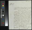 Carta enviada por José Correia de Barros a Teresa de Calheiros e Meneses