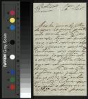 Carta enviada por Maria Rosa a Teresa Vitória de Calheiros e Meneses
