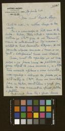 Carta de António Macedo ao General Norton de Matos
