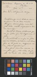 Carta de António José d'Almeida ao General Norton de Matos