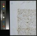 Carta enviada por António José Pinto a José Lopes de Calheiros e Meneses