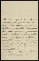 Carta enviada por Angelina a Maria Inácia de Castro Malheiro de Vilhena