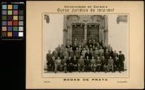 Retrato das bodas de prata do Curso Jurídico de 1912-1917 da Universidade de Coimbra