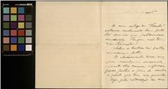 Carta de António Emílio da Costa a Domingos Tarrozo