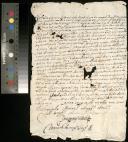 Declaração de troca que faz Manuel de Magalhães Cerqueira e sua mulher com Manuel de Sousa Machado de Meneses