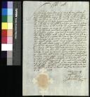Escritura entre partes que fazem Guilherme de Campanaer e os religiosos do Convento do Carmo de Viana