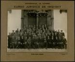 Retrato de antigos alunos do Curso Jurídico de 1912-1917 da Universidade de Coimbra, 20 anos depois