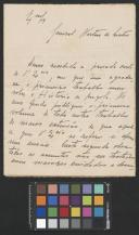 Carta de Alberto de Lemos ao General Norton de Matos