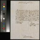 Carta enviada por Francisco António Lopes a José Lopes Calheiros de Meneses