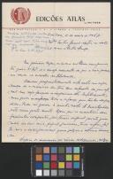Carta de Artur Fernandes ao General Norton de Matos