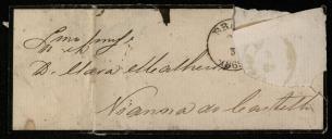Carta enviada pela Condessa e Conde de Bertiandos a Clara Malheiro