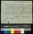 Carta enviada por António José Gonçalves a José Lopes Calheiros de Meneses
